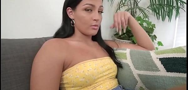  Big ass petite latin teen stepsister Mila getting some family sex with stepbro after break up